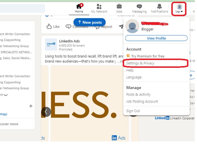 how to finish setting linkedin account, Linkedin Account setting