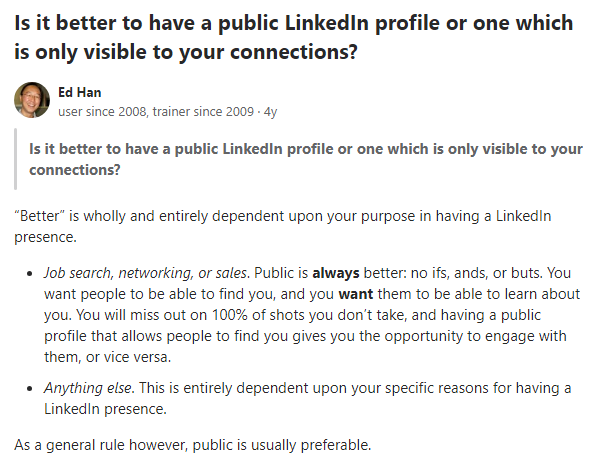 linkedin hide activity

