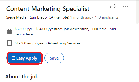 how to enable easy apply on LinkedIn and easy apply us