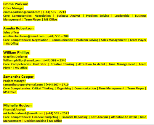 5 Key Components of a Resume - CareerBands