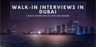 Dubai walk in interview UAE