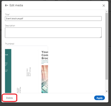 How To Delete And Add Media On LinkedIn - CareerBands